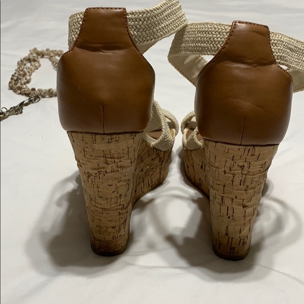 Steve Madden platform wedge sandals! size 8.5 - Picture 4 of 7